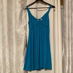 Gorgeous Teal Blue Summer Dress
